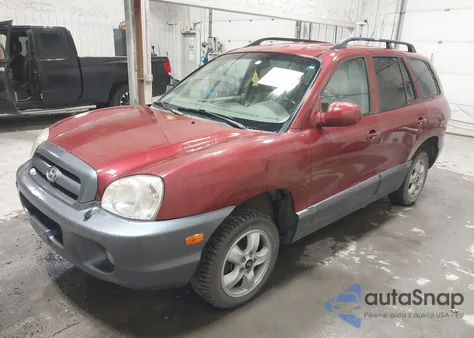 2005 Hyundai Santa Fe Gls from USA, damaged, VIN KM8SC73D45U857151
